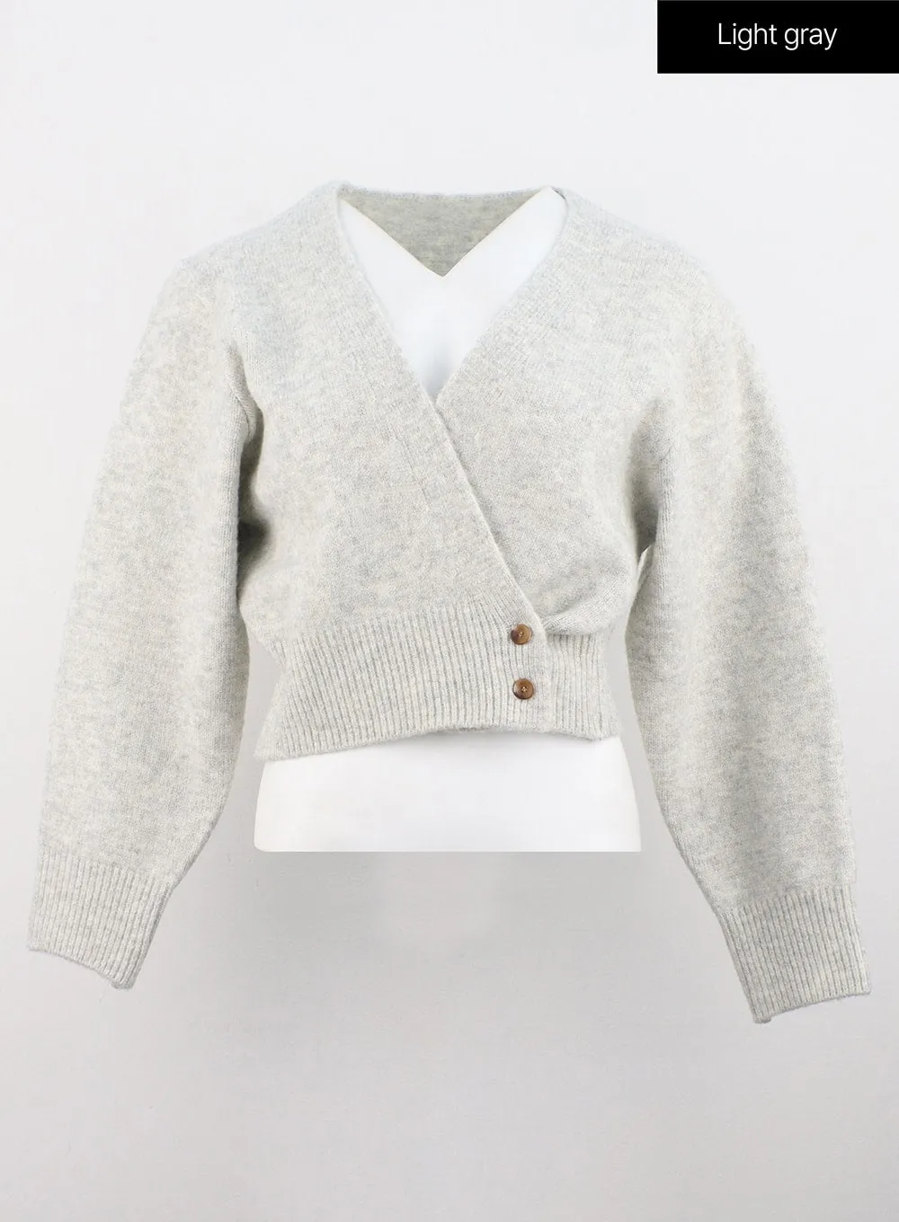 V-Neck Wrap Cardigan IS315