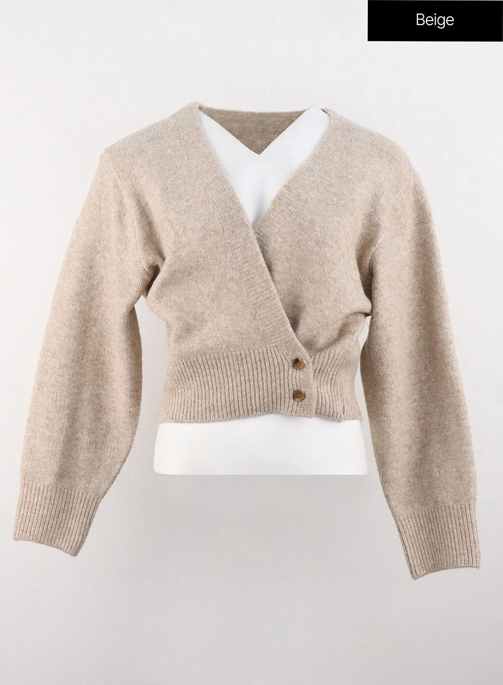 V-Neck Wrap Cardigan IS315