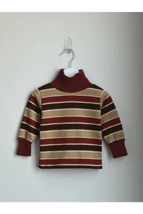 Vintage Health-tex Striped Turtleneck - Size 2T