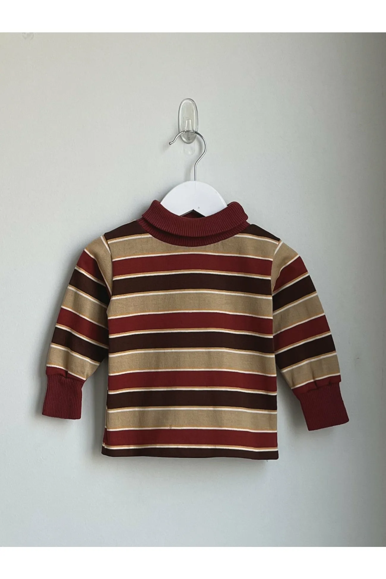 Vintage Health-tex Striped Turtleneck - Size 2T