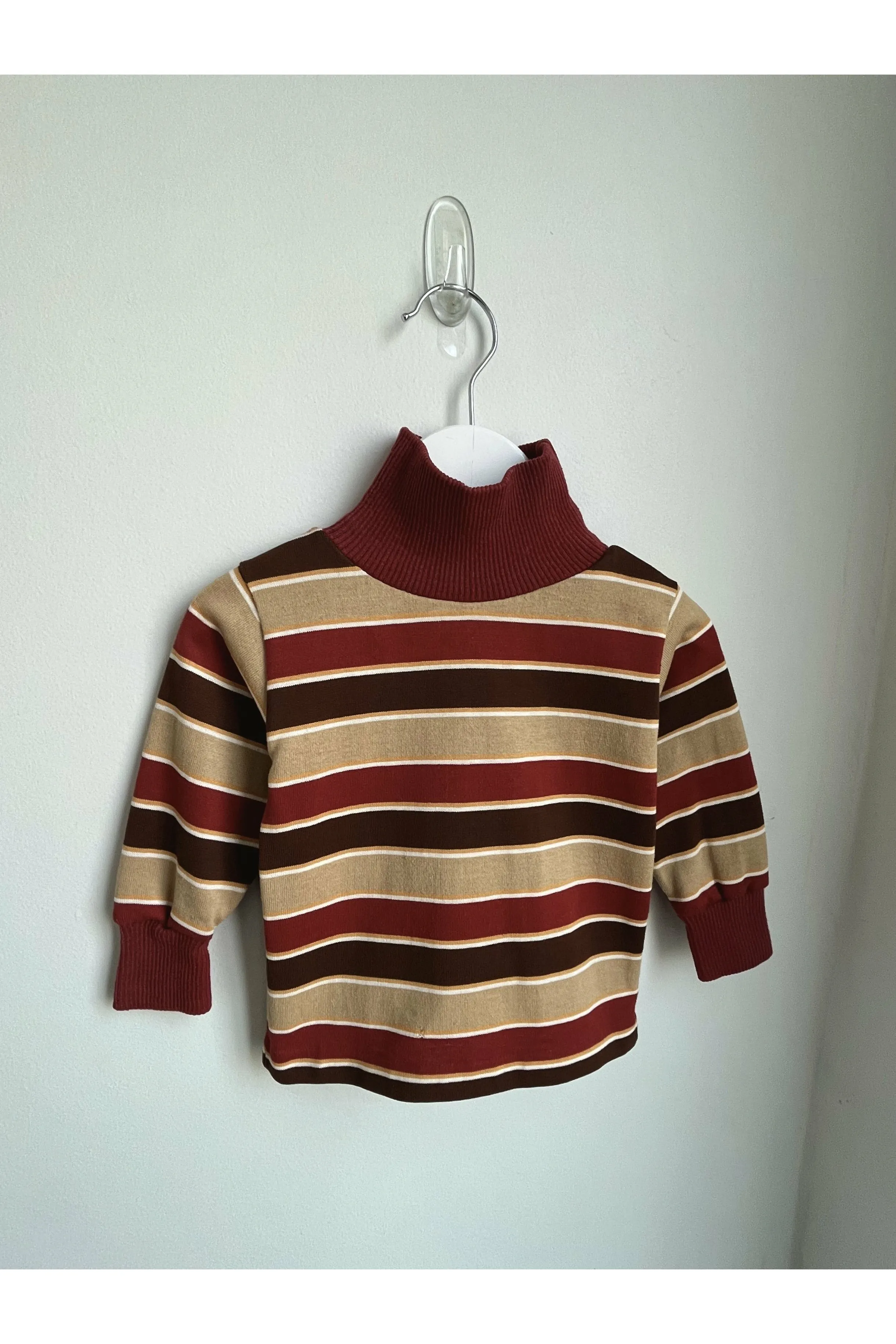 Vintage Health-tex Striped Turtleneck - Size 2T