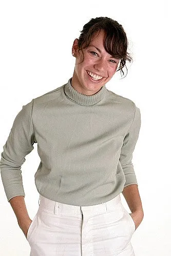 Women's Canadian Lightweight Mock Turtleneck Sweatshirt