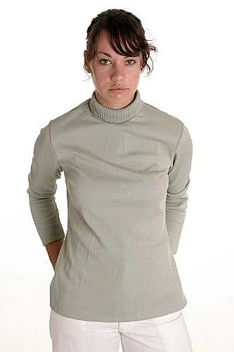 Women's Canadian Lightweight Mock Turtleneck Sweatshirt