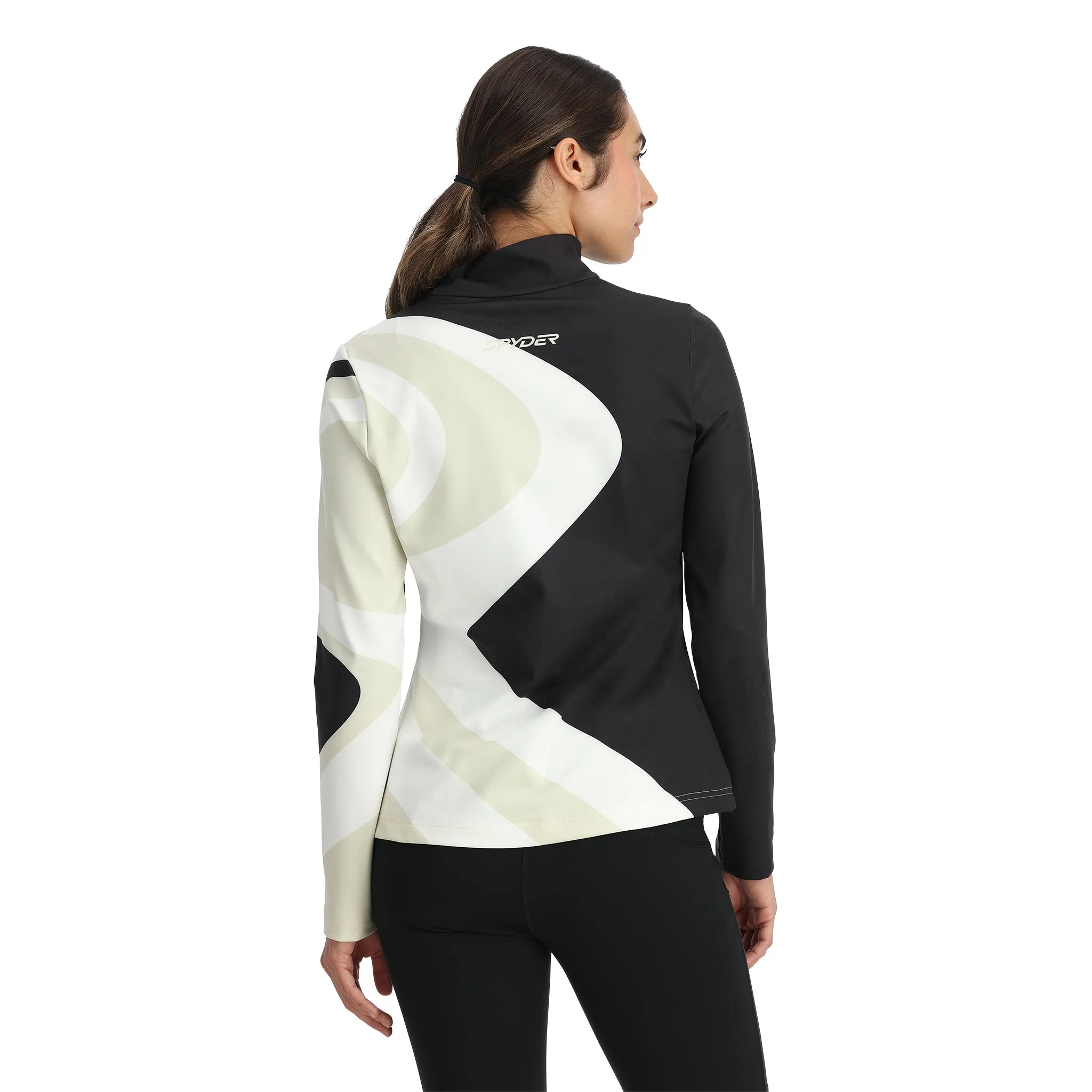 Womens Chute Turtleneck - Black