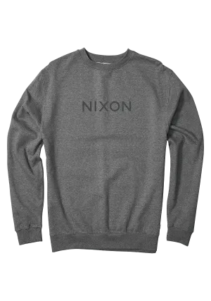 Wordmark Crew Sweatshirt - Dark Heather Gray