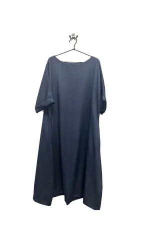 Zana Long - Blue Organic Denim Dress