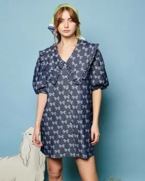 Ziggy Mini Dress - Dark Denim